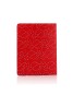 Apple iPad Pro 12.9" 360 Rotating Glitter,Diamond,Sparkling,Bling Pu Leather Case Cover with Adjustable Viewing Stand Free Stylus-Red